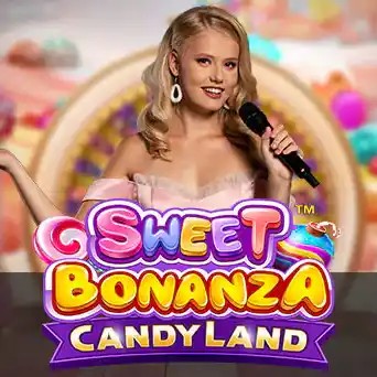 Sweet Bonanza CandyLand logo – Live Dealer by Pragmatic Play at Candyland