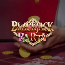 Blackjack Party logo by Evolution Candyland