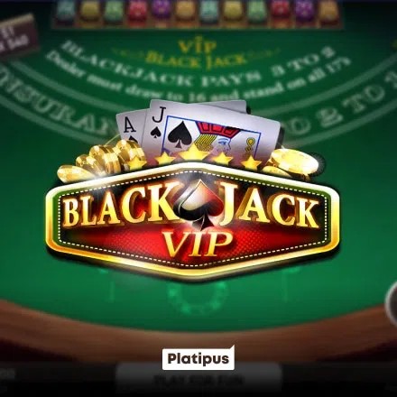Blackjack VIP slot icon by Platipus, available at Candyland