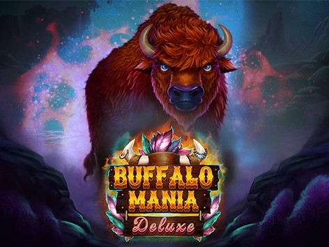 Enjoy Buffalo Mania Deluxe by Light & Wonder – logo hosted on candylandcasino-germany.com