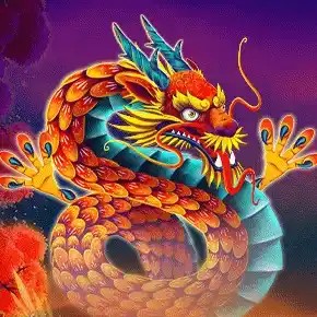 Floating Dragon Megaways slot logo by Pragmatic Play at Candyland