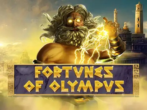 Slots logo of Fortunes of Olympus from Pragmatic Play at Candyland