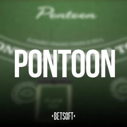 Pontoon logo by Betsoft Gaming Candyland