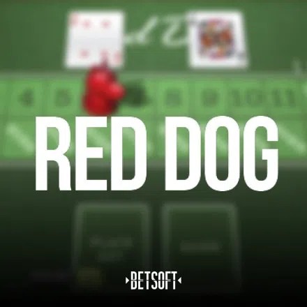 Red Dog logo by Betsoft Gaming at Candyland