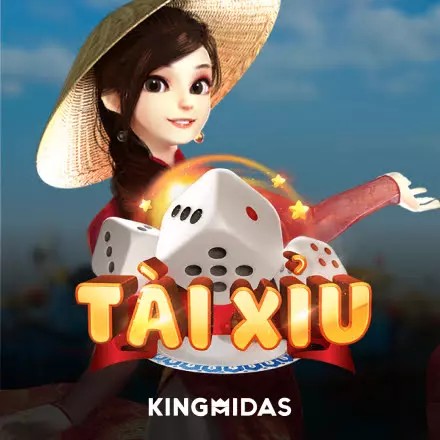Taixiu slot logo by King Midas at Candyland