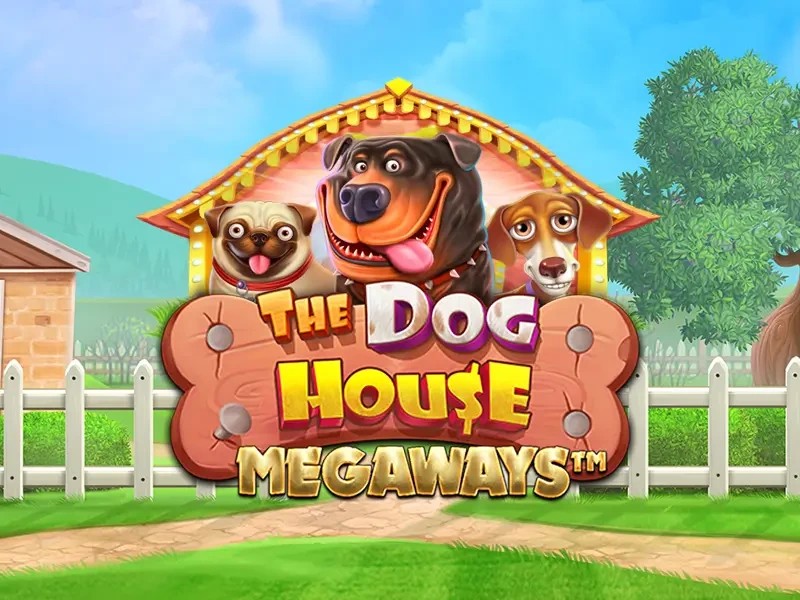 The Dog House Megaways casino game by Pragmatic Play – featured logo at Candyland